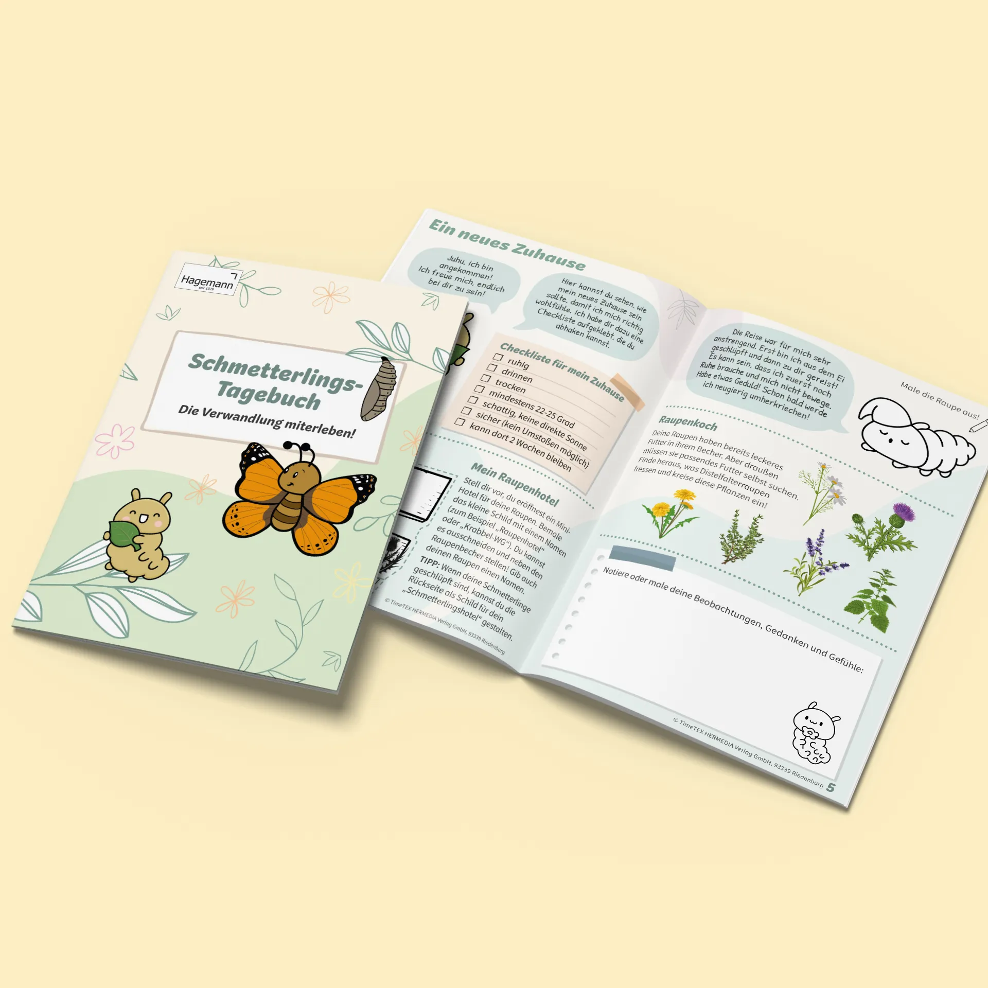 Hagemann Schmetterlings-Tagebuch