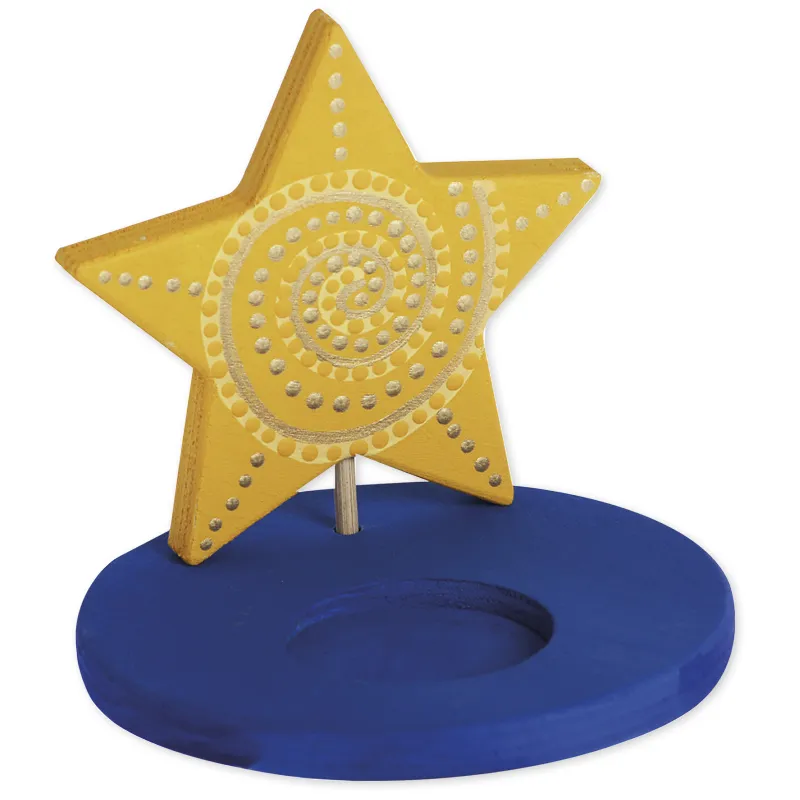 Teelicht-Halter "Großes Sternchen", 11x10 cm