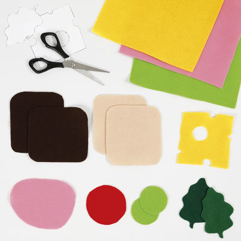 Filz-Platten 15 x 23 cm, 100 Stück