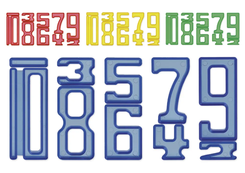 TimeTEX Zahlen-Bausteine "Zahl auf Zahl", 35-tlg.