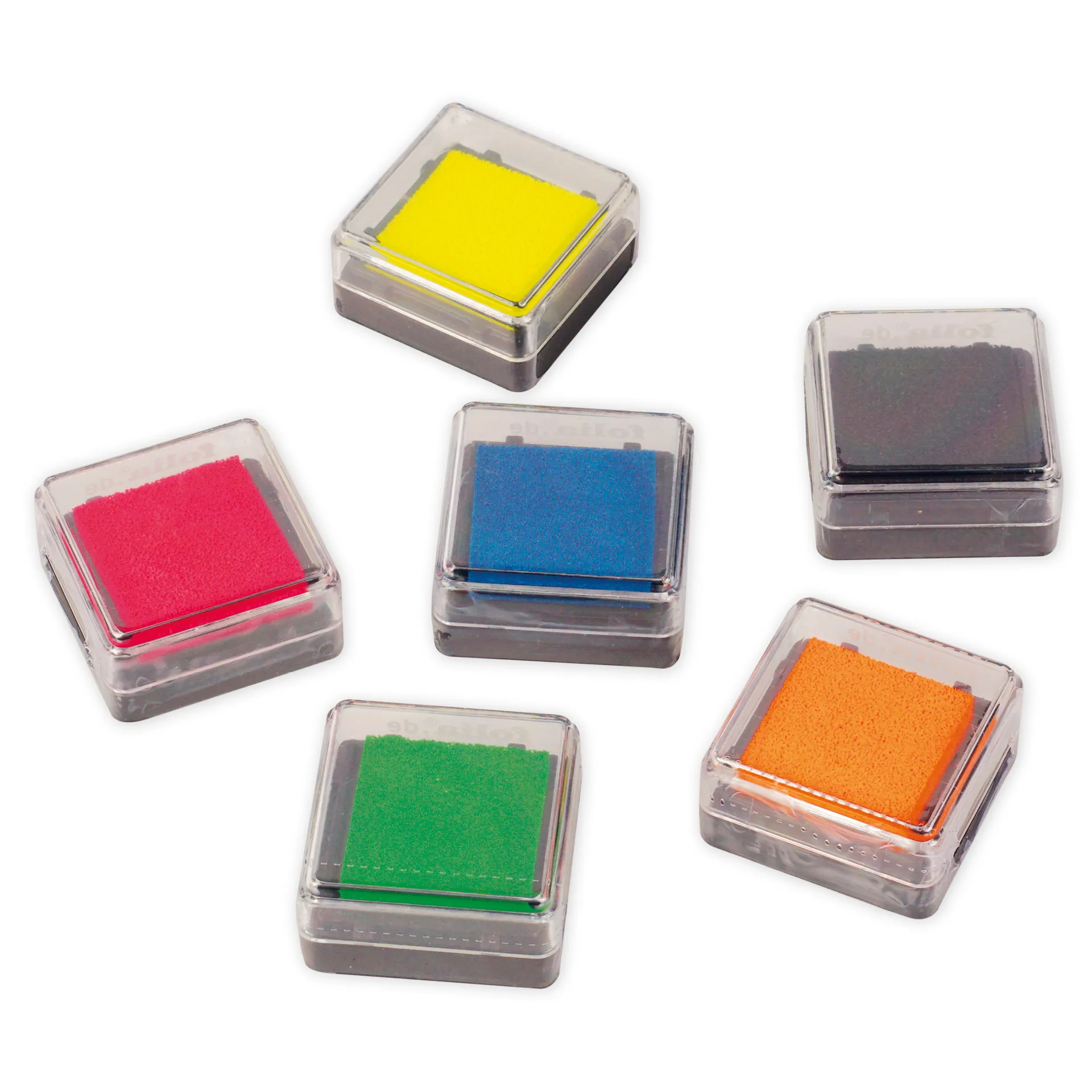 Stempelkissen-Set "Neon", 6 Farben