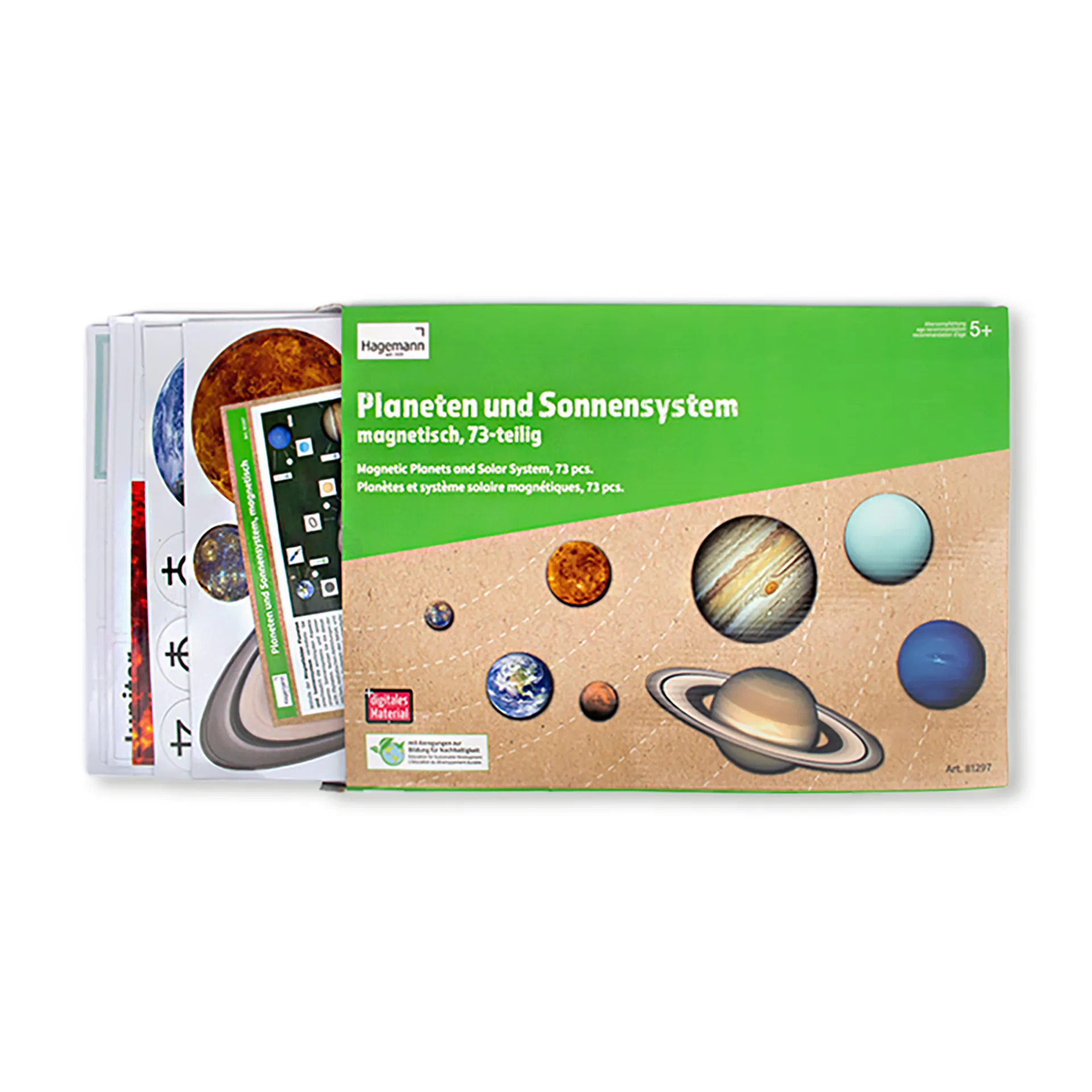 Hagemann Planeten und Sonnensystem magnetisch, 73-tlg.