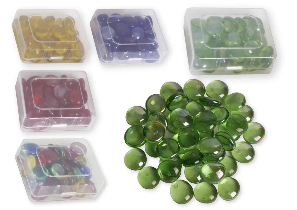 Muggelsteine, 40 Stück in Box