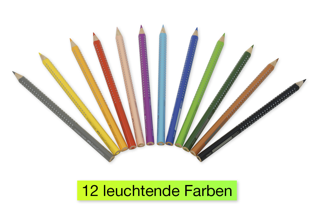 Faber-Castell Buntstift Jumbo Grip 13-tlg.