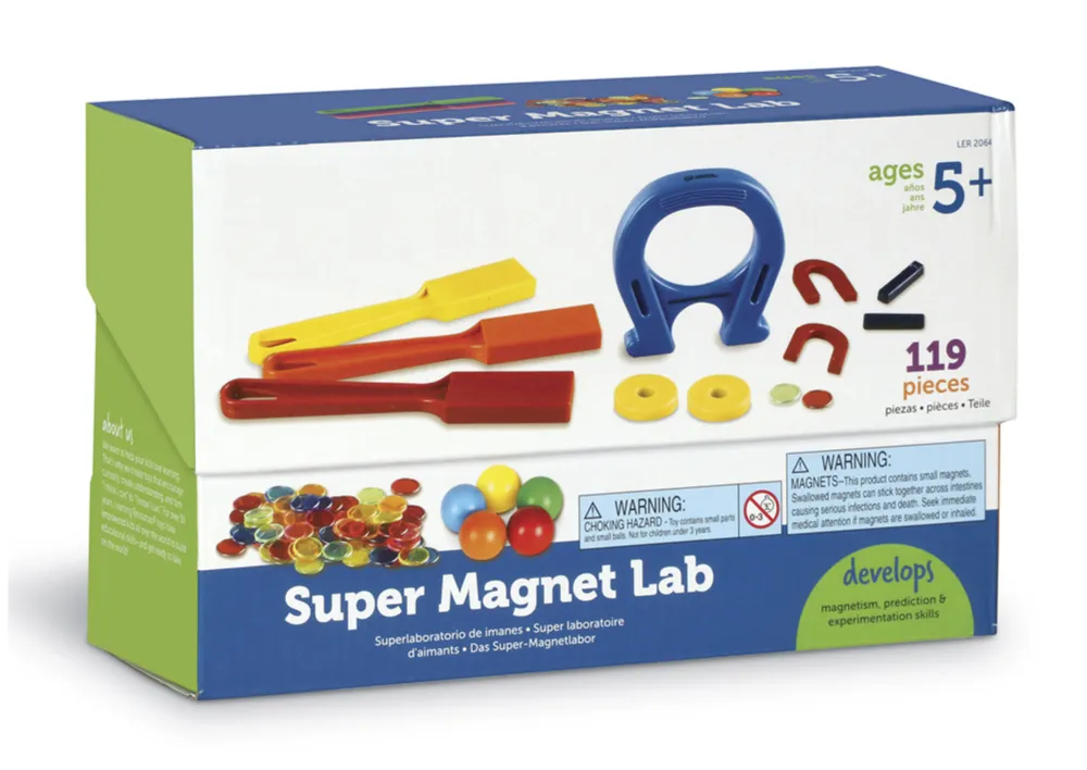 Experimentierbox Magnetismus (124-tlg.)