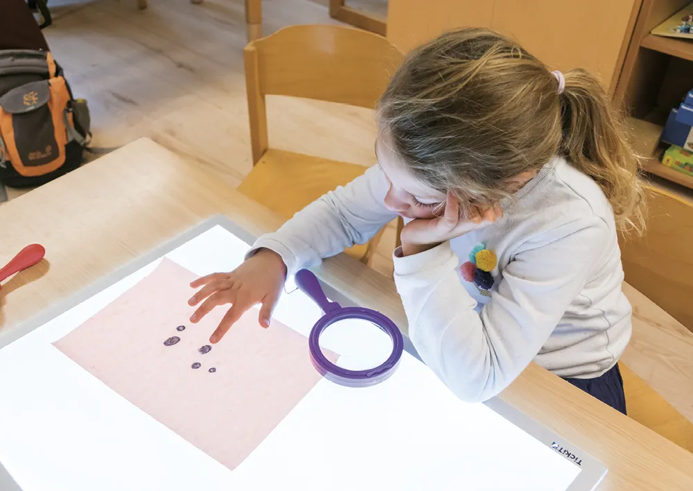 Set Riesen-Lupen mit Ständer zum Ausklappen, 6-tlg.