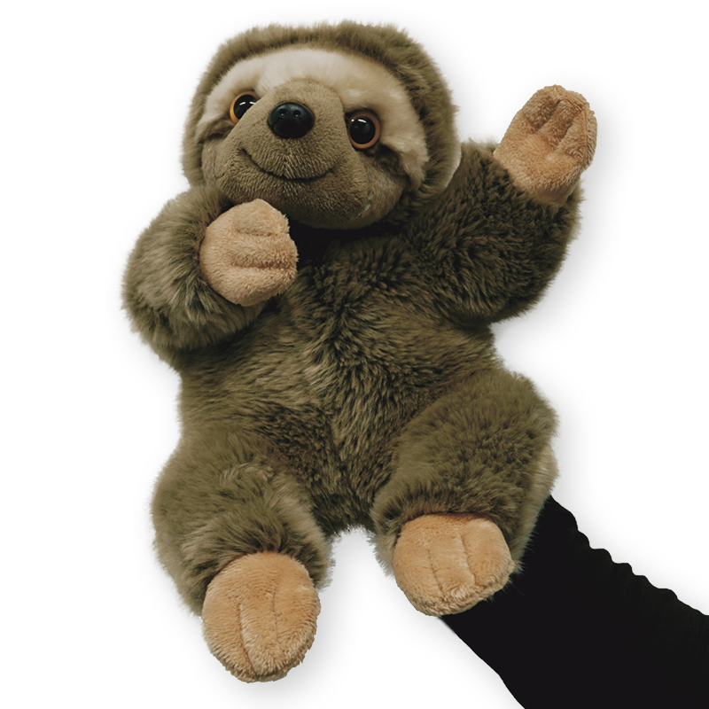 Handpuppe "Faultier Felix"