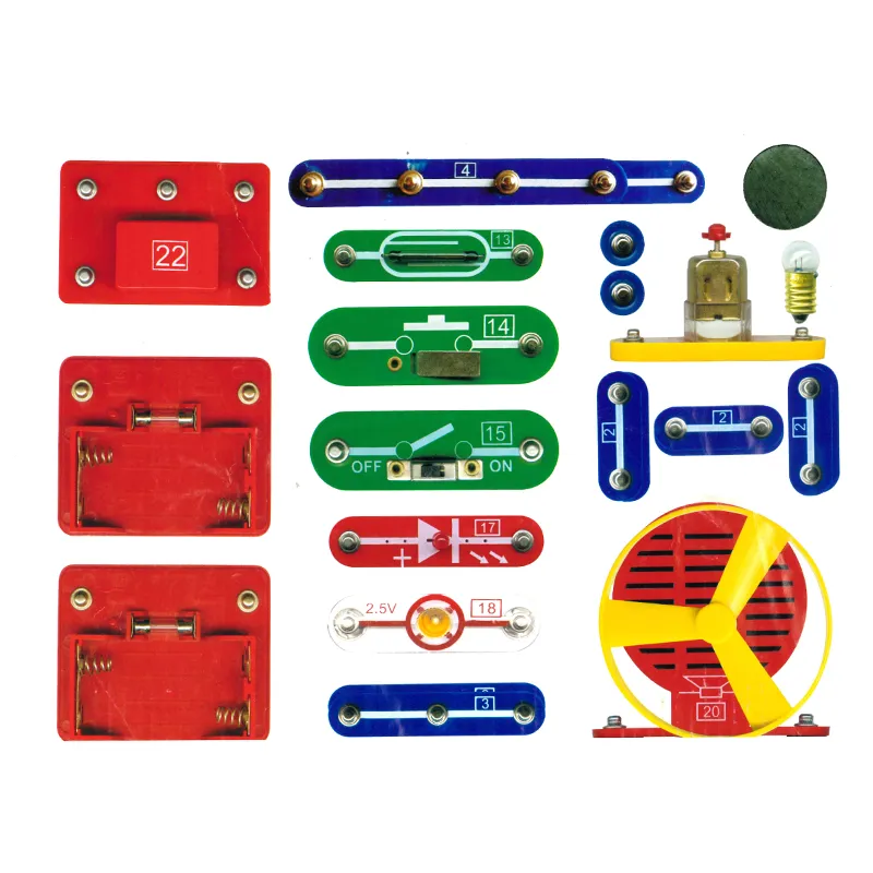 Elektro-Lernbaukasten, kompakt 80 Versuche