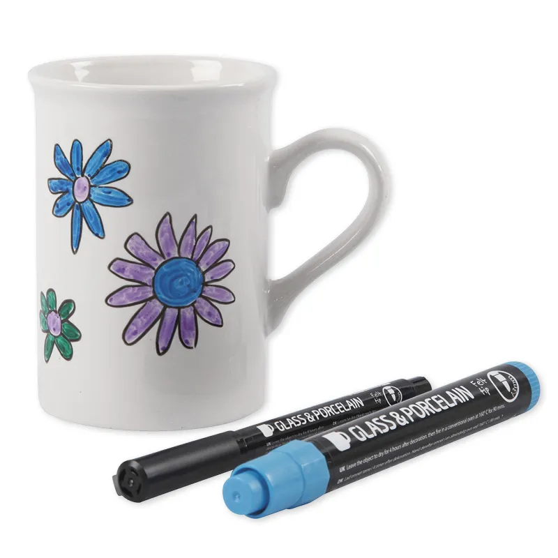 Porzellan-Becher, groß