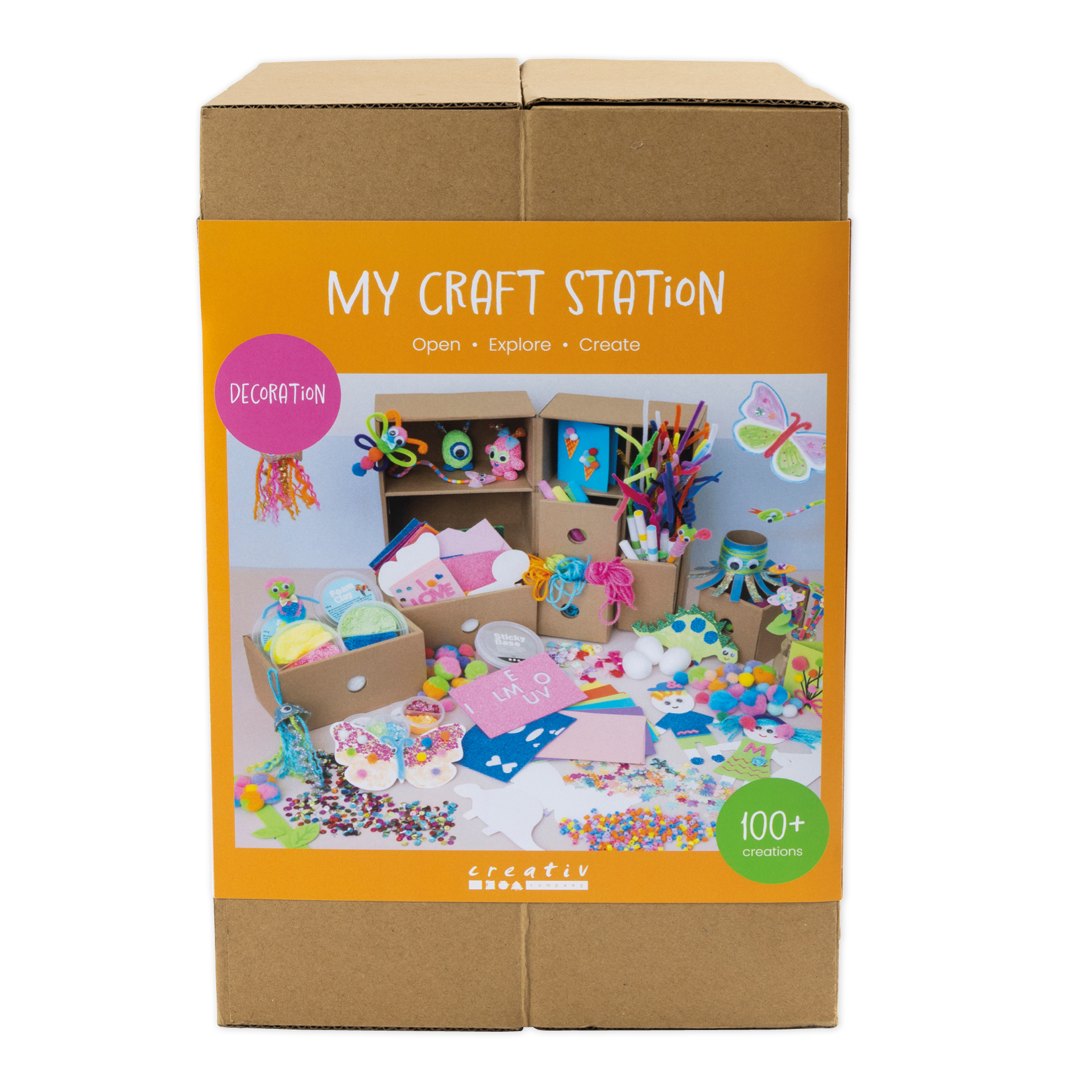 Bastelset Dekoration "Meine Kreativwerkstatt"