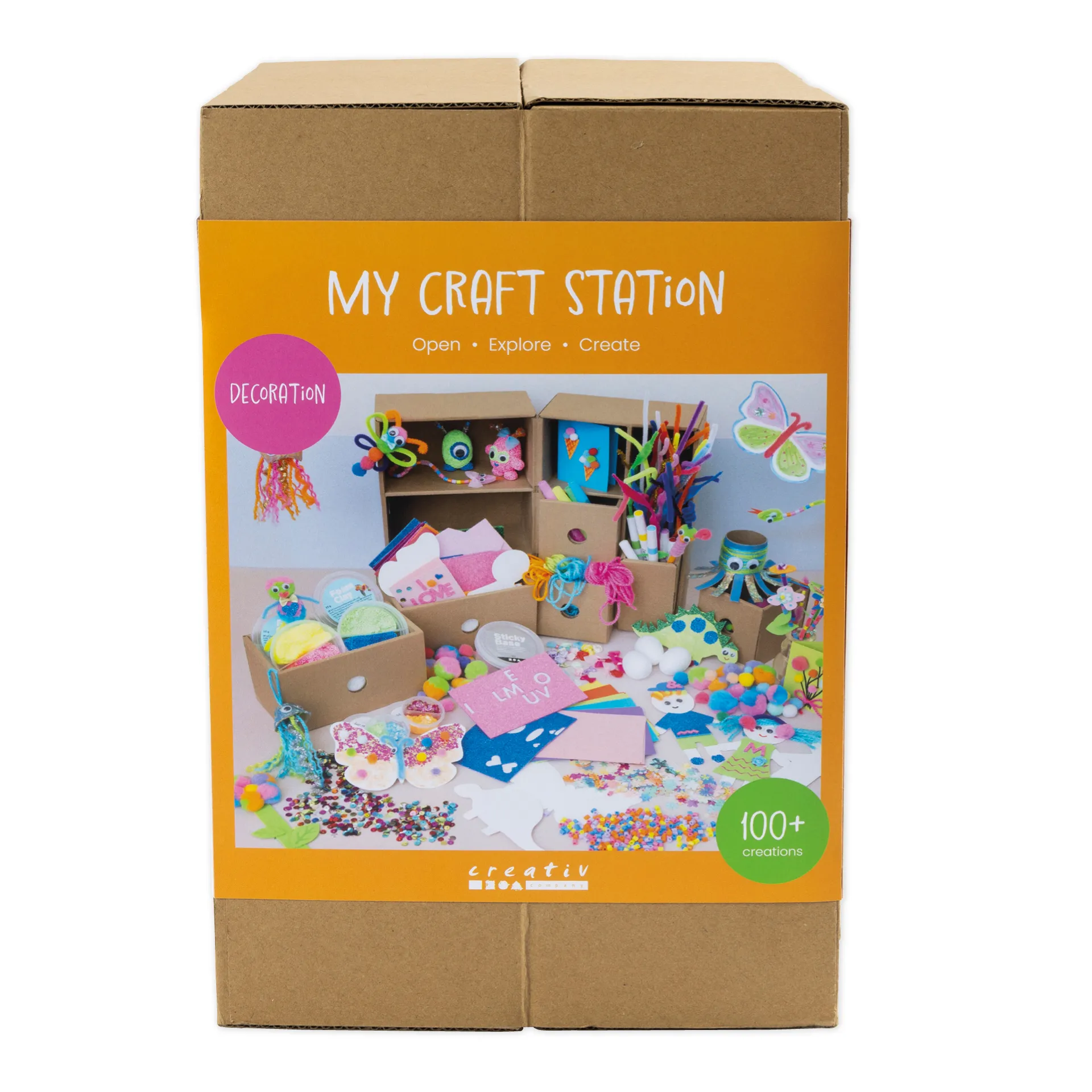 Bastelset Dekoration "Meine Kreativwerkstatt"