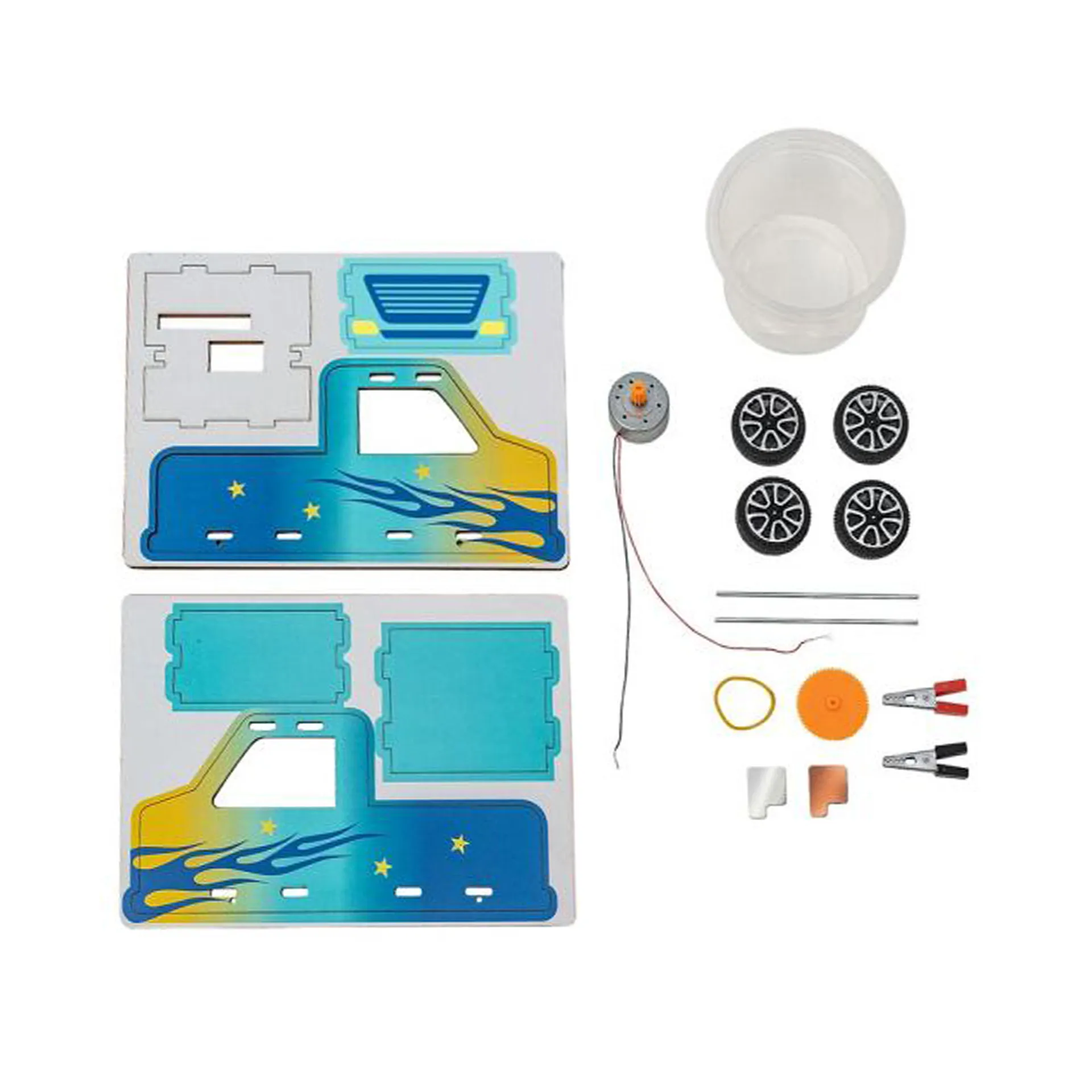 Experimentierset Salzwasserauto