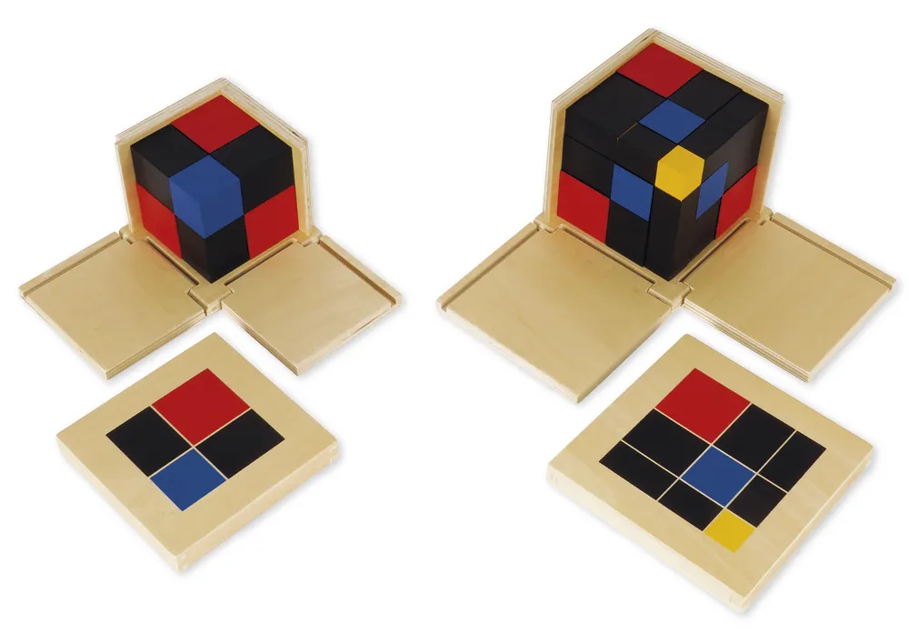 TimeTEX Trinomischer Würfel "Montessori Premium"