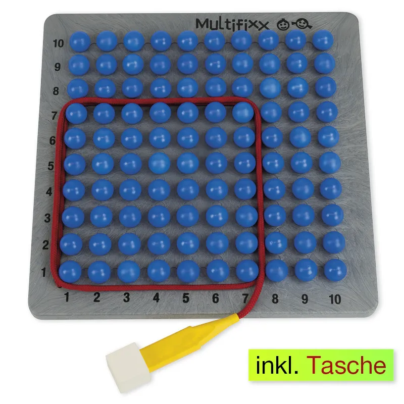 Hunderter-Kugelrechenbrett "Multifixx" in Tasche