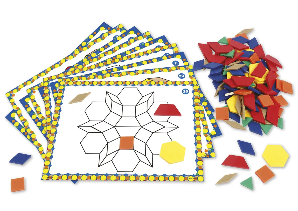 Legespiel "Geometrische Formen", 144-tlg.