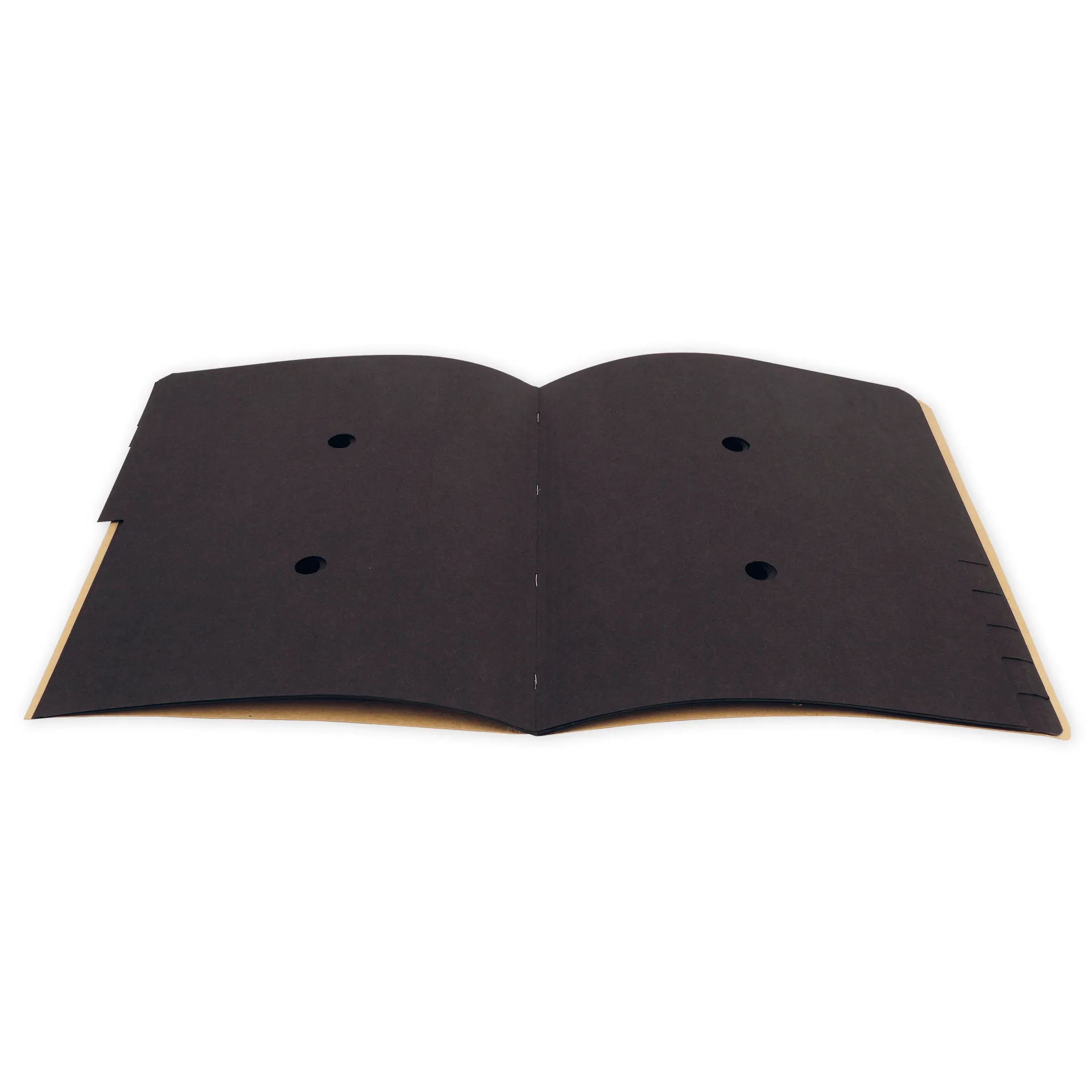 Tisch-Fächermappe 1-12 "Natura", mit Verschlussgummi