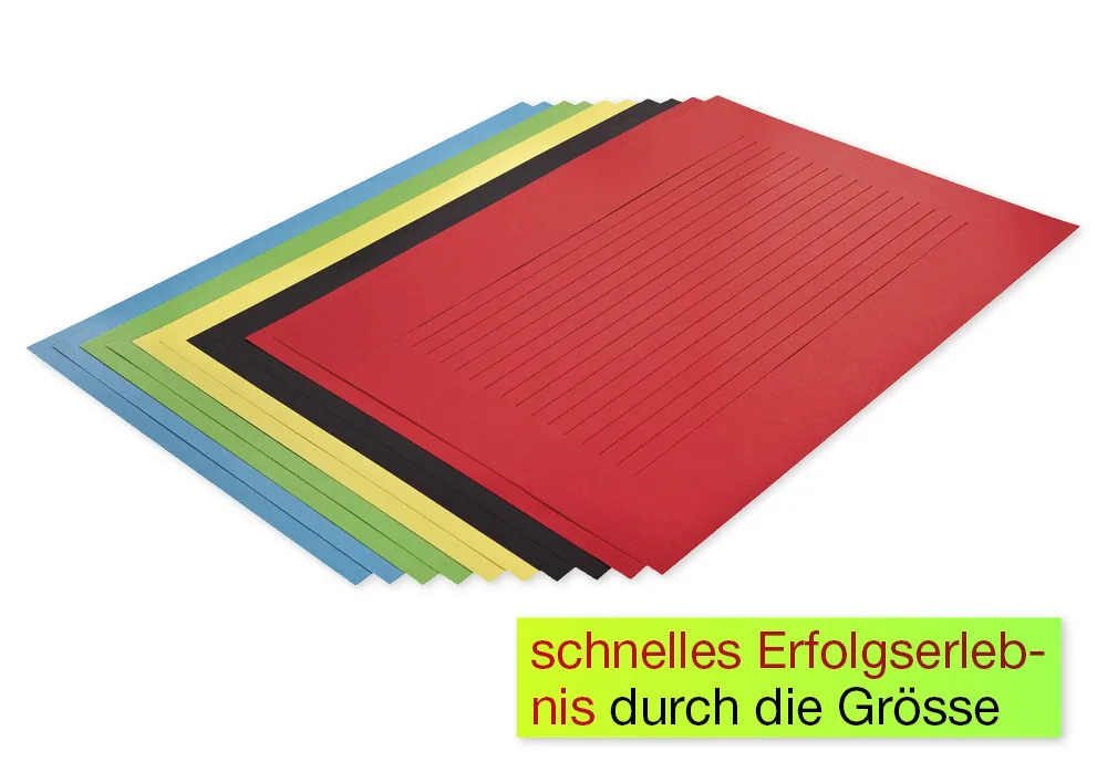 Riesen-Flechtblätter 35x50 cm, 10 Blatt