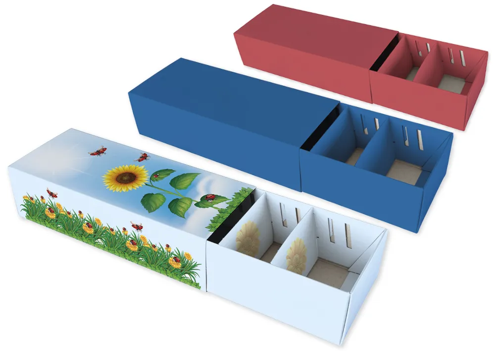 Karteikasten für A8, lose + einzeln, farbig