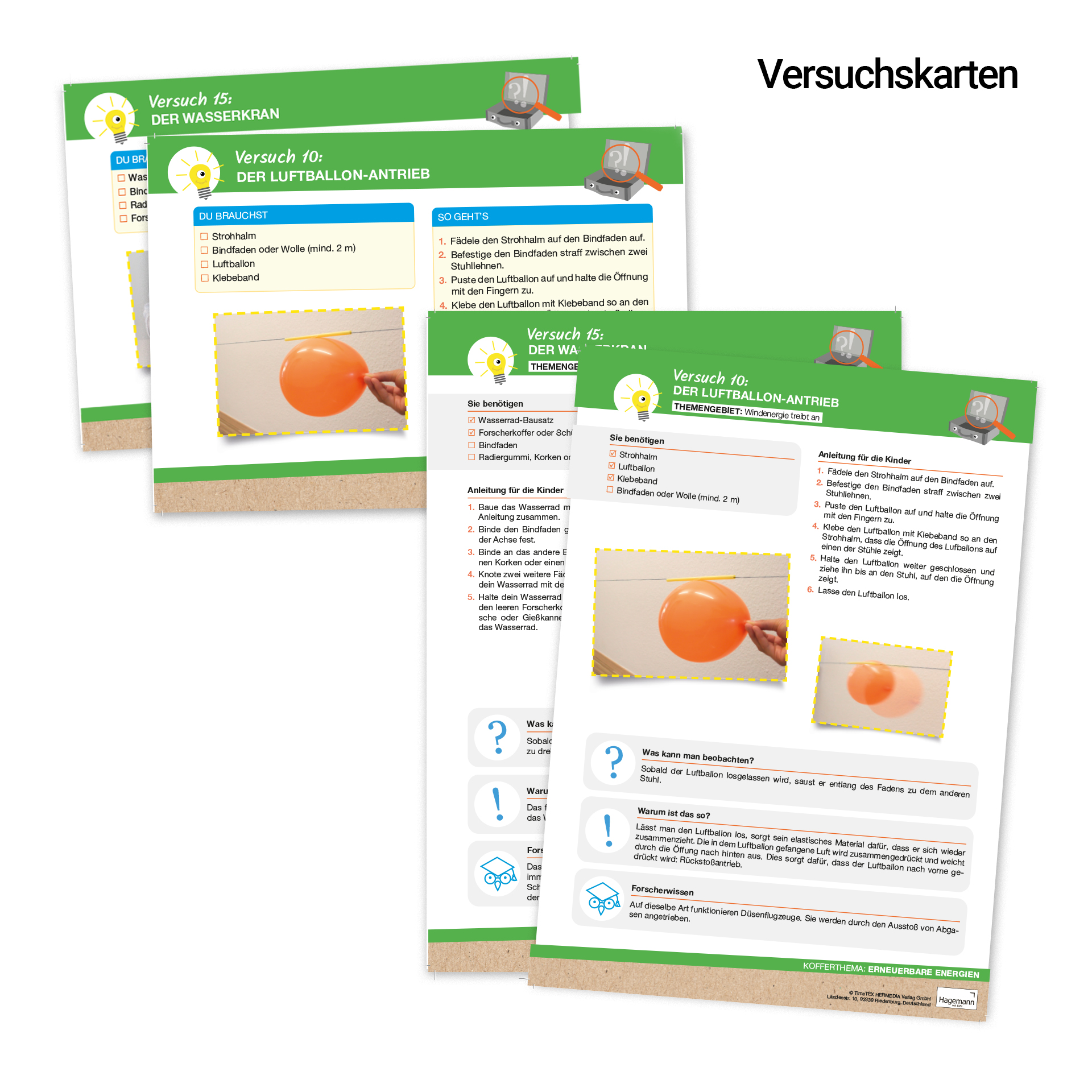 Hagemann Forscherkoffer Erneuerbare Energien