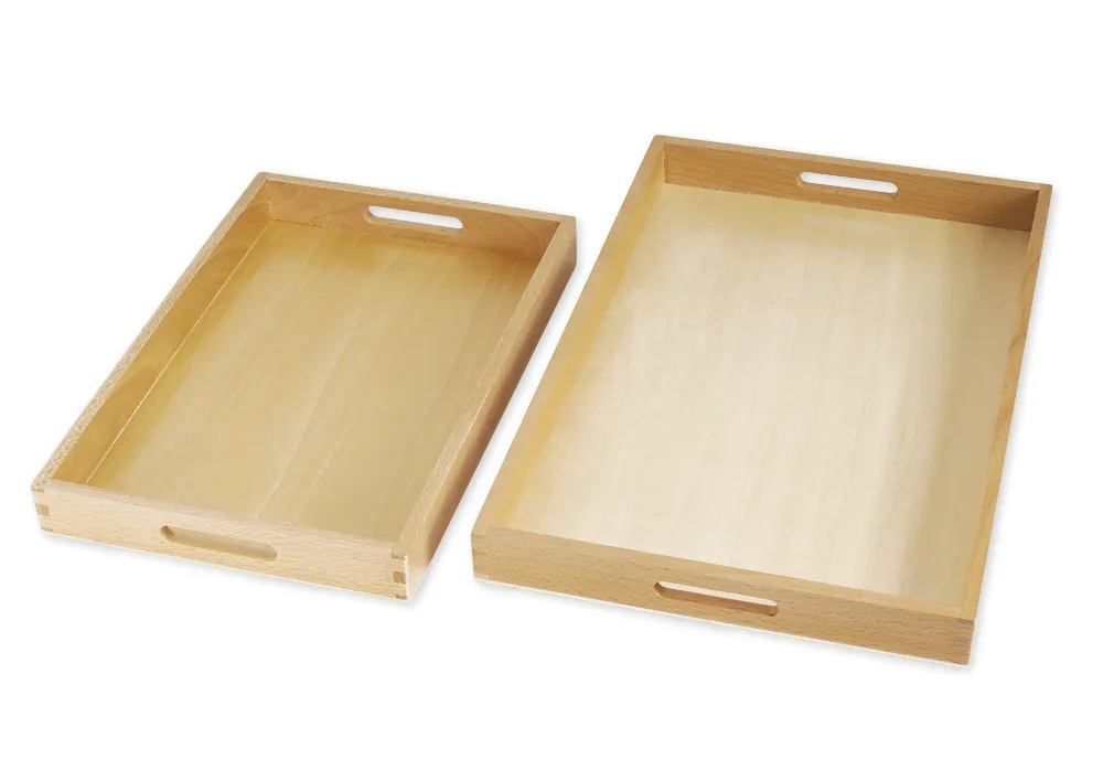 TimeTEX Holztablett, groß "Montessori Premium"