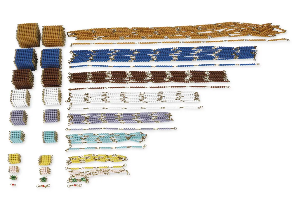 TimeTEX Perlenmaterial, Komplettsatz "Montessori Premium"
