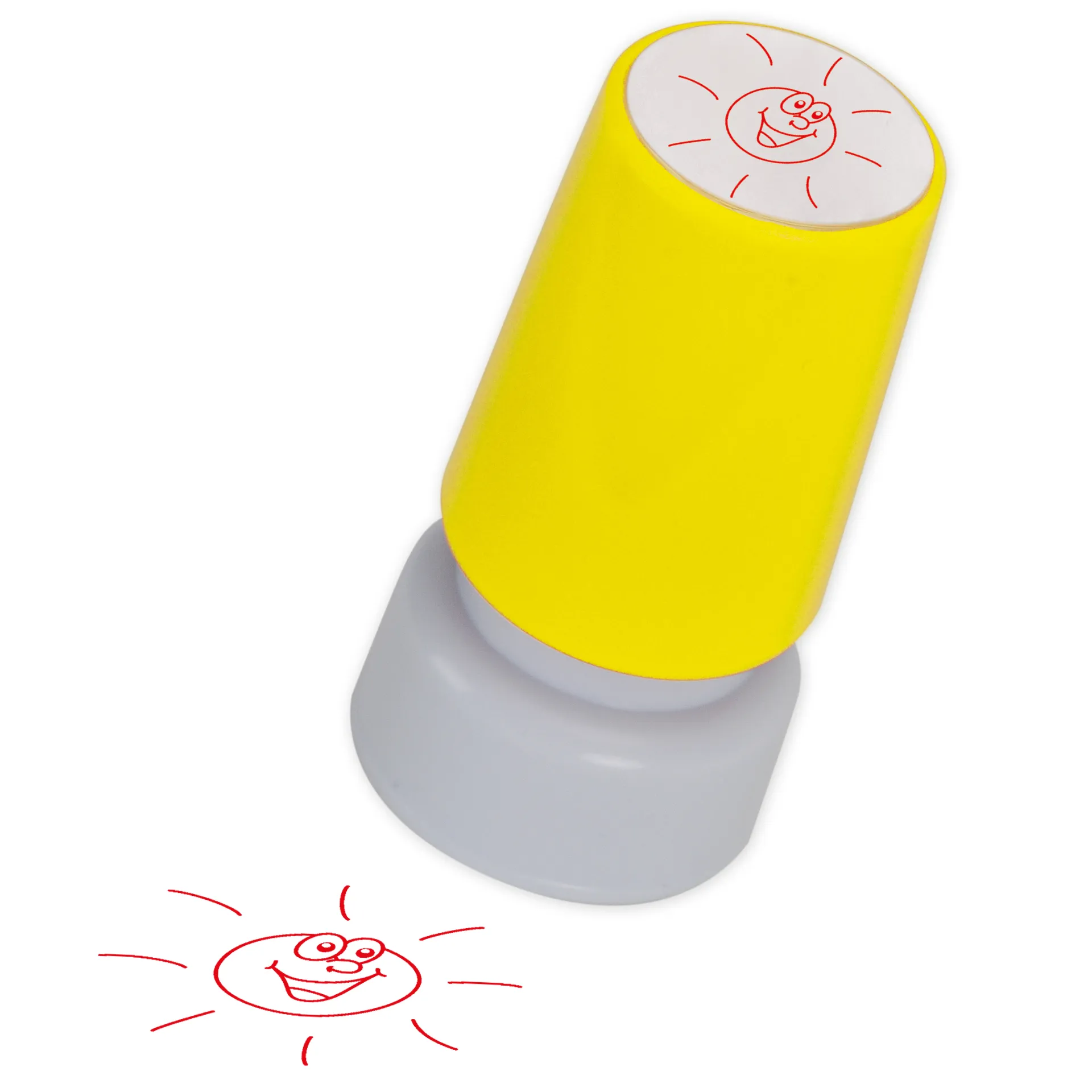 Siebdruck-Stempel "Perpetuum", "Sonne"