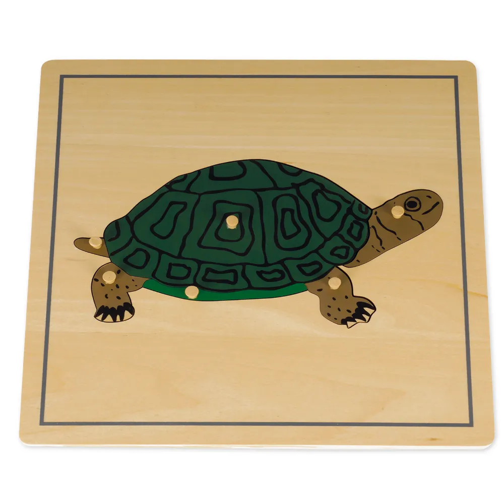 TimeTEX Puzzle Schildkröte "Montessori Premium"