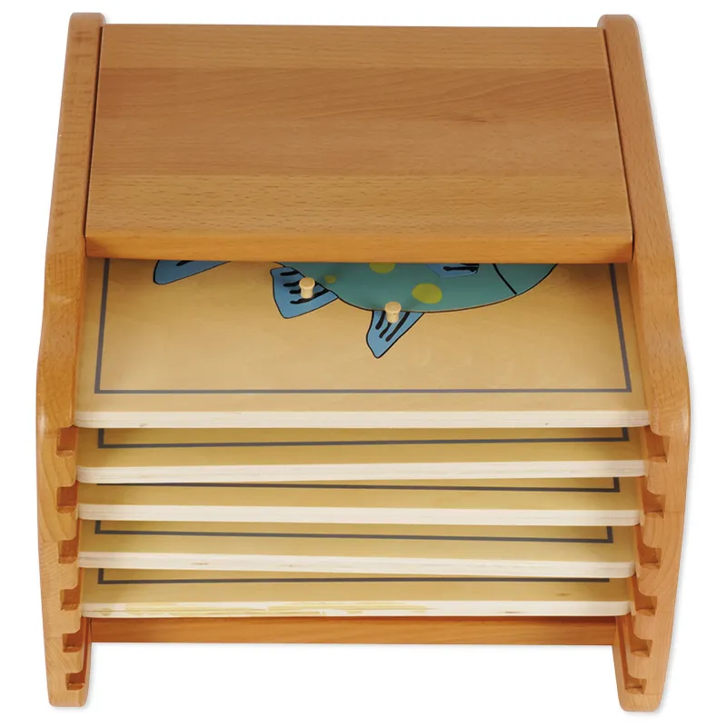 TimeTEX Ständer für 6 Tierpuzzles "Montessori Premium"