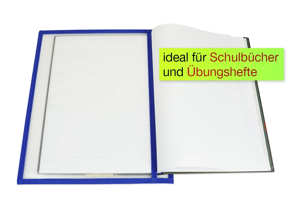 Lern- und Sammeltaschen A5-Plus quer, mit Farbeinfassung, 10-tlg.