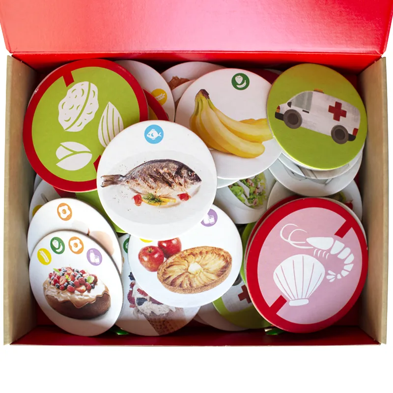 Lernspiel Lebensmittelallergien und -intoleranzen