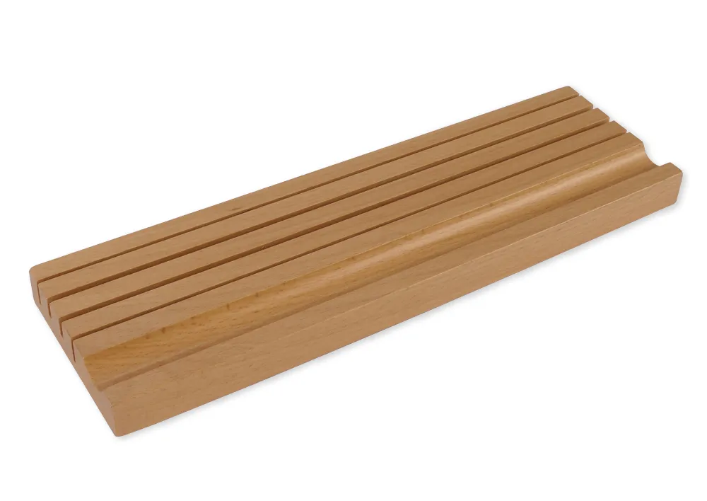 Setzleiste 4-reihig aus Holz, 30 cm