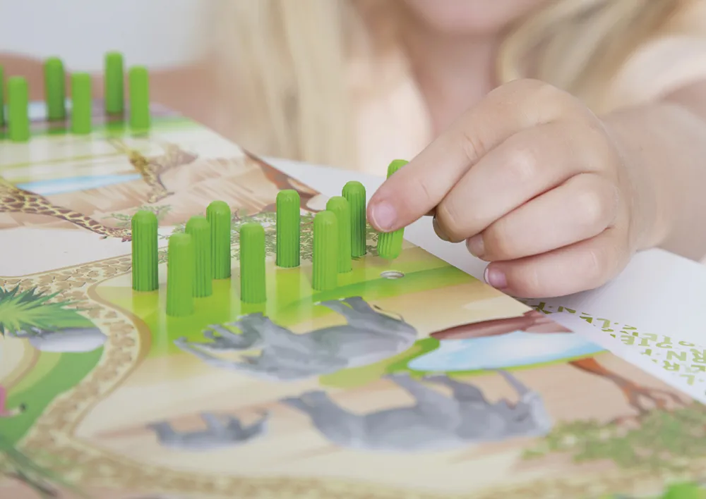 Lernspiel "Joe's Zoo", 96-tlg.