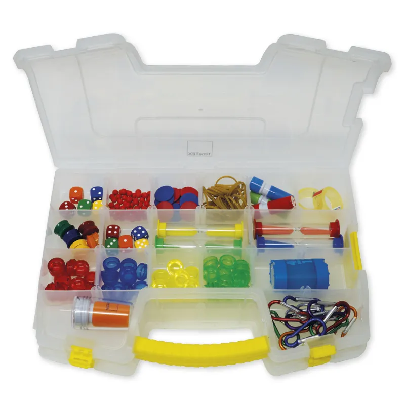 Sortiments-Koffer mit 34 Vario-Fächern, zweiseitig