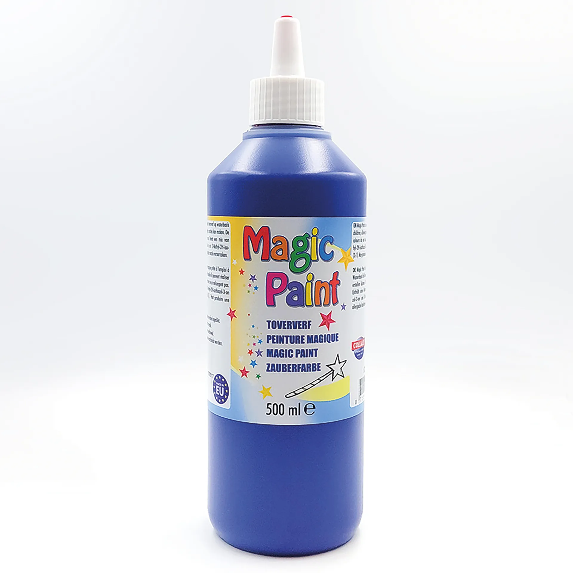 Magic Paint Zauberfarbe inkl. Textilmedium á 500 ml, 7-tlg.