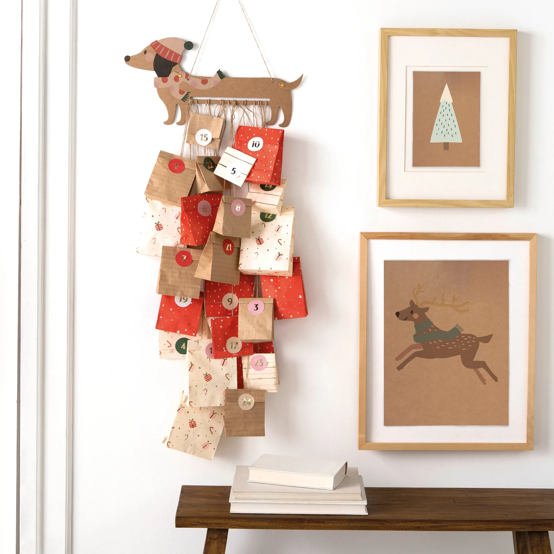 Adventskalender "Sausage Dog", 54-tlg.