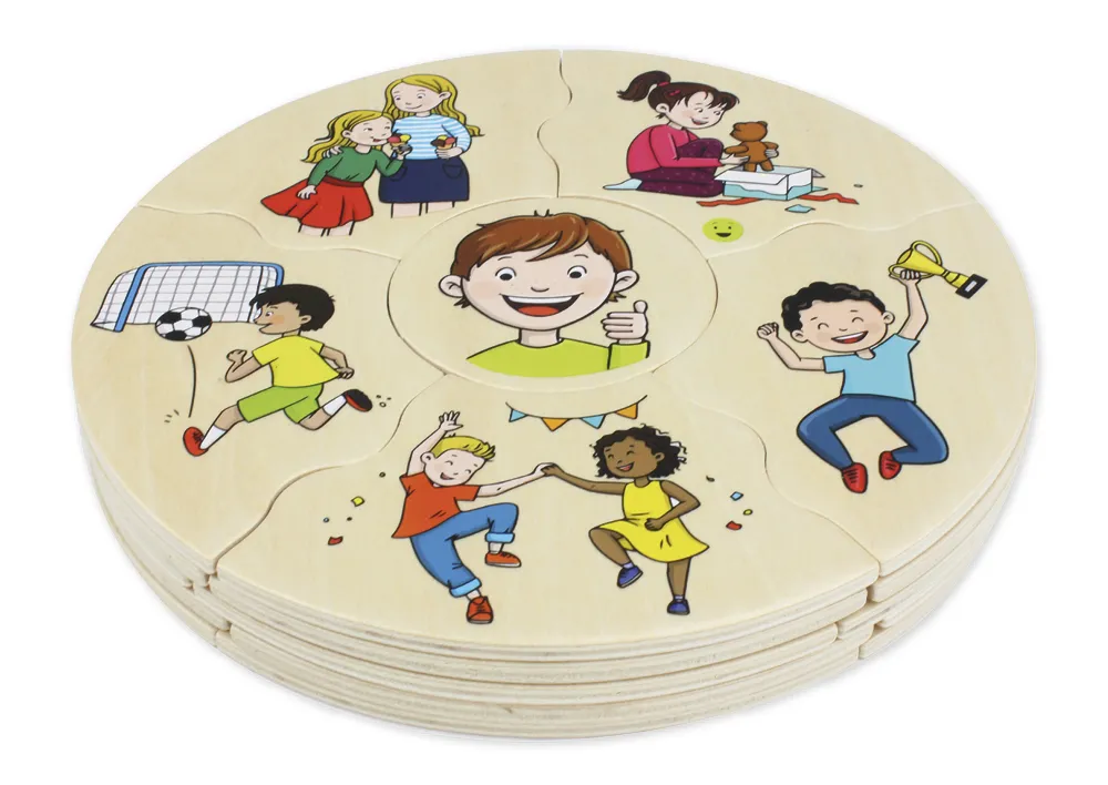 Humanico "Emotionen", 5 Puzzles