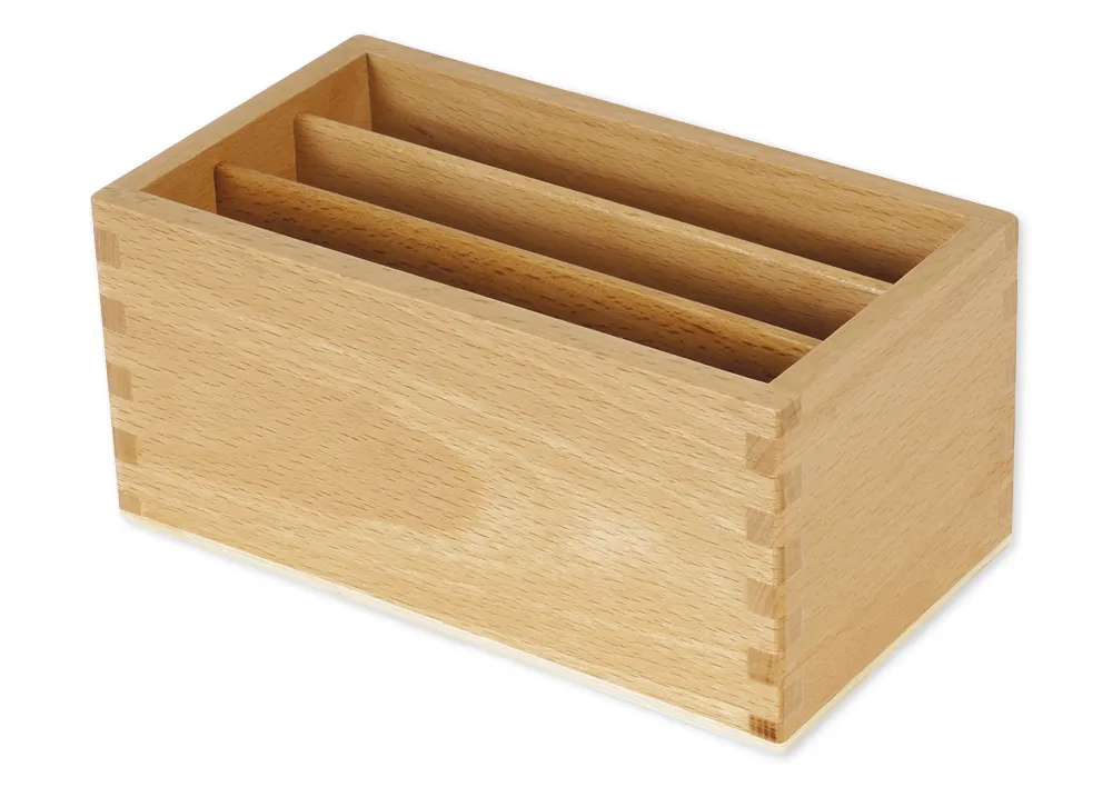 TimeTEX Kasten für geometrische Karten "Montessori Premium"