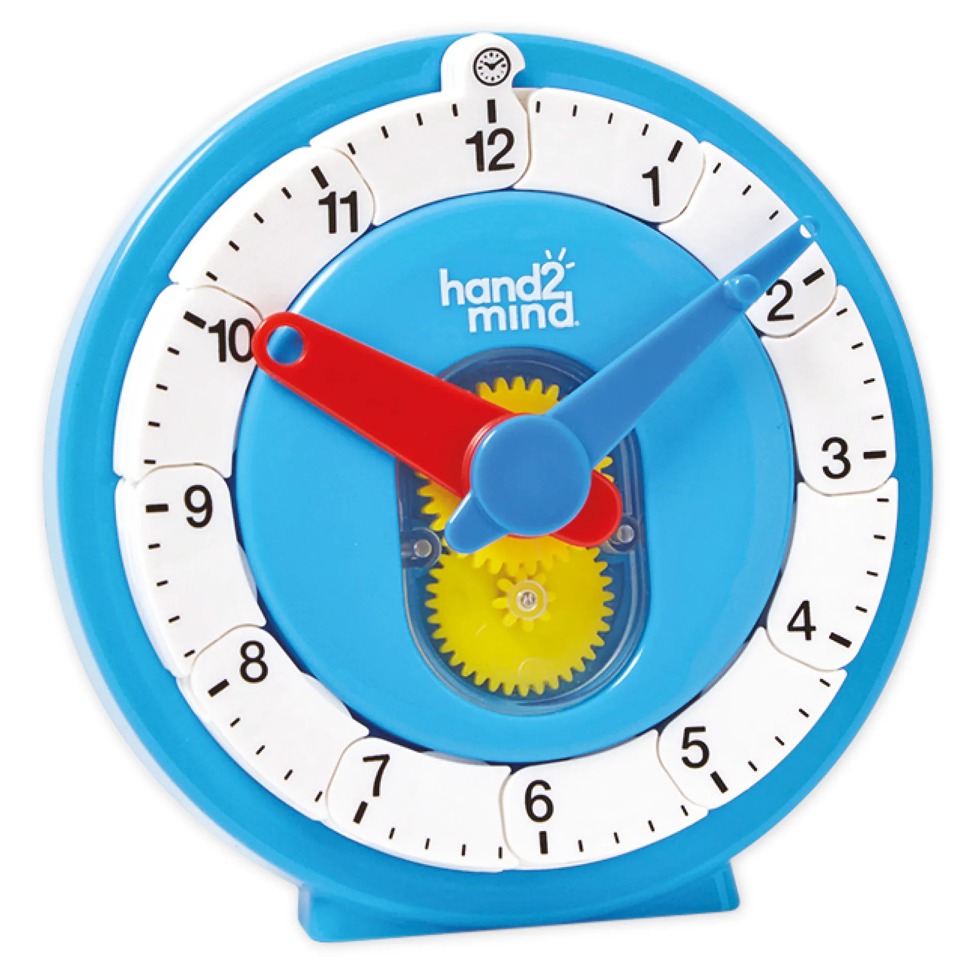 Schüler-Lern-Uhr mit Zahlenstrahl, 11 cm ø
