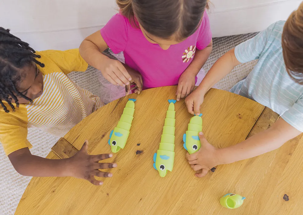 Spiel "Wer fängt den längsten Fisch?", 11-tlg.