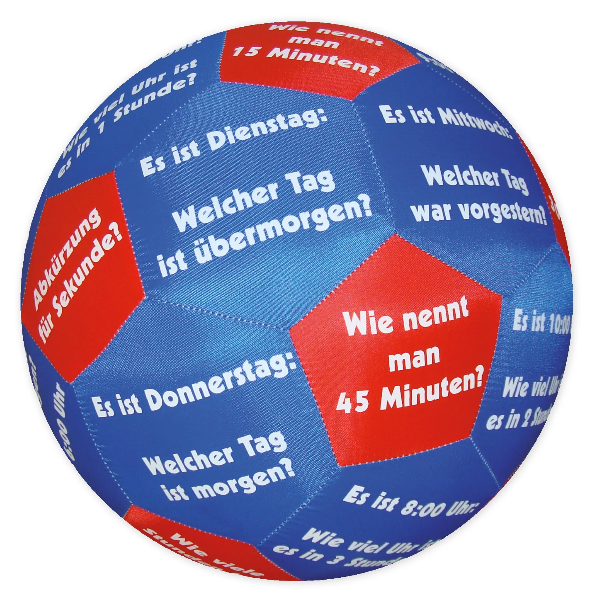 Lernspiel-Ball "Pello" - Zeit und Wochentage
