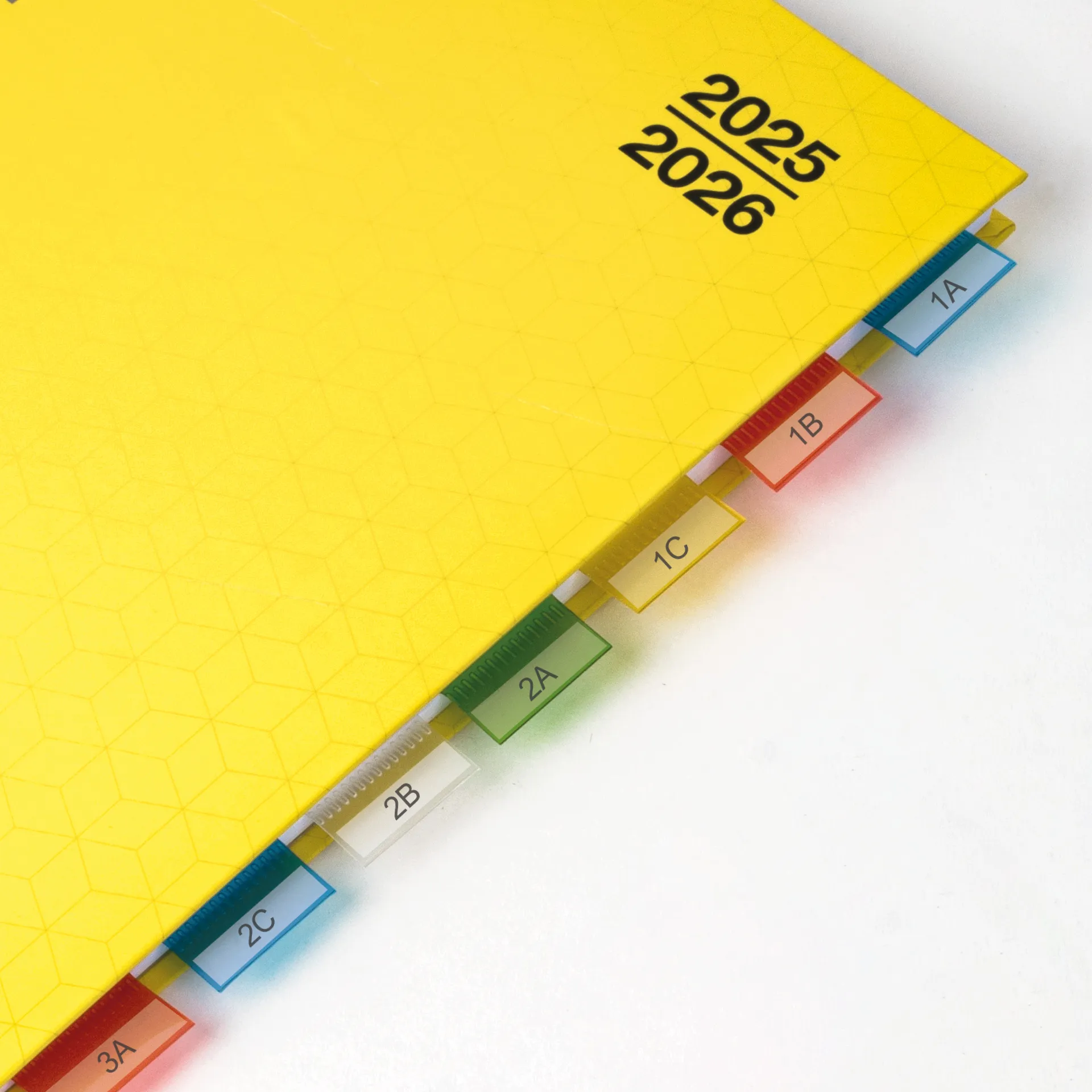 Register-Taben 12-tlg., selbstklebend, aus Kunststoff-Folie