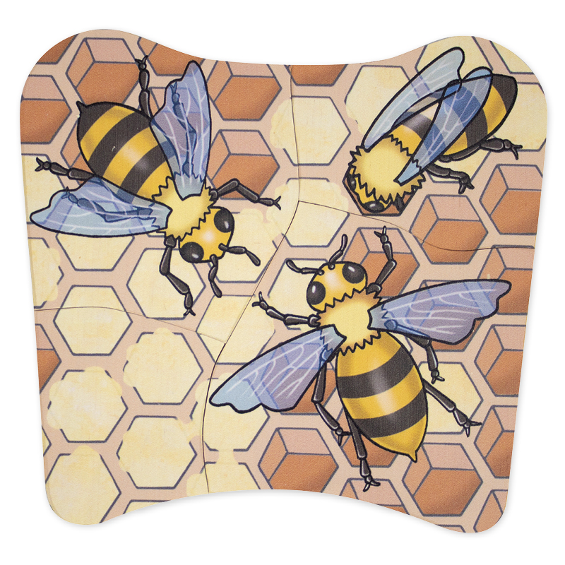 Schichten-Puzzle "Honig", 29-tlg.