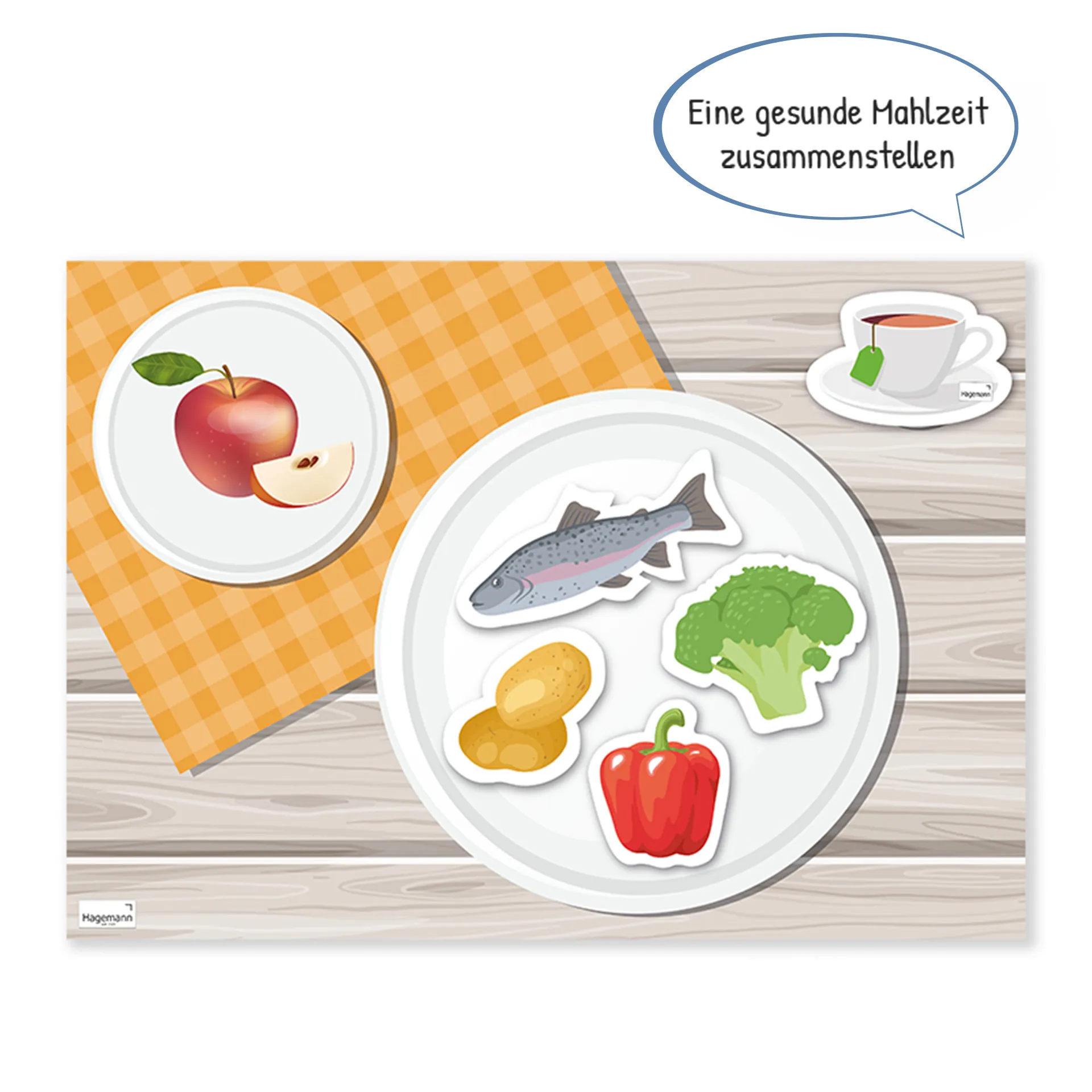 Hagemann Magnetbilder Gesunde Ernährung und Mahlzeiten