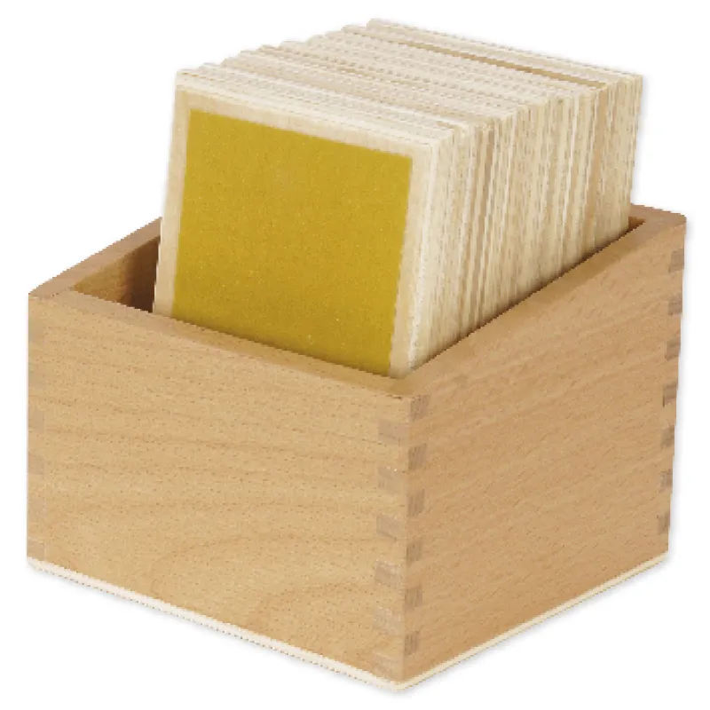 TimeTEX Tasttäfelchen, grob-fein "Montessori Premium"