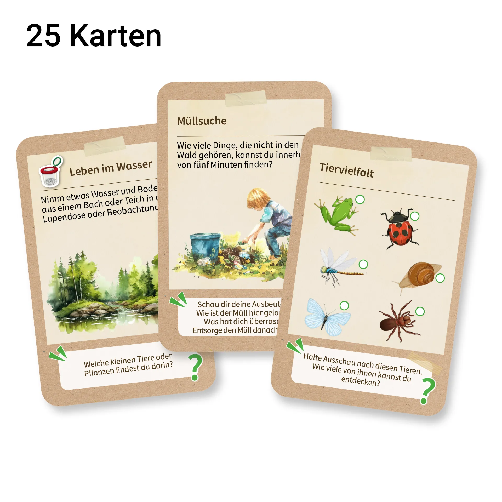 Forscherrucksack „Natur“, Klassensatz