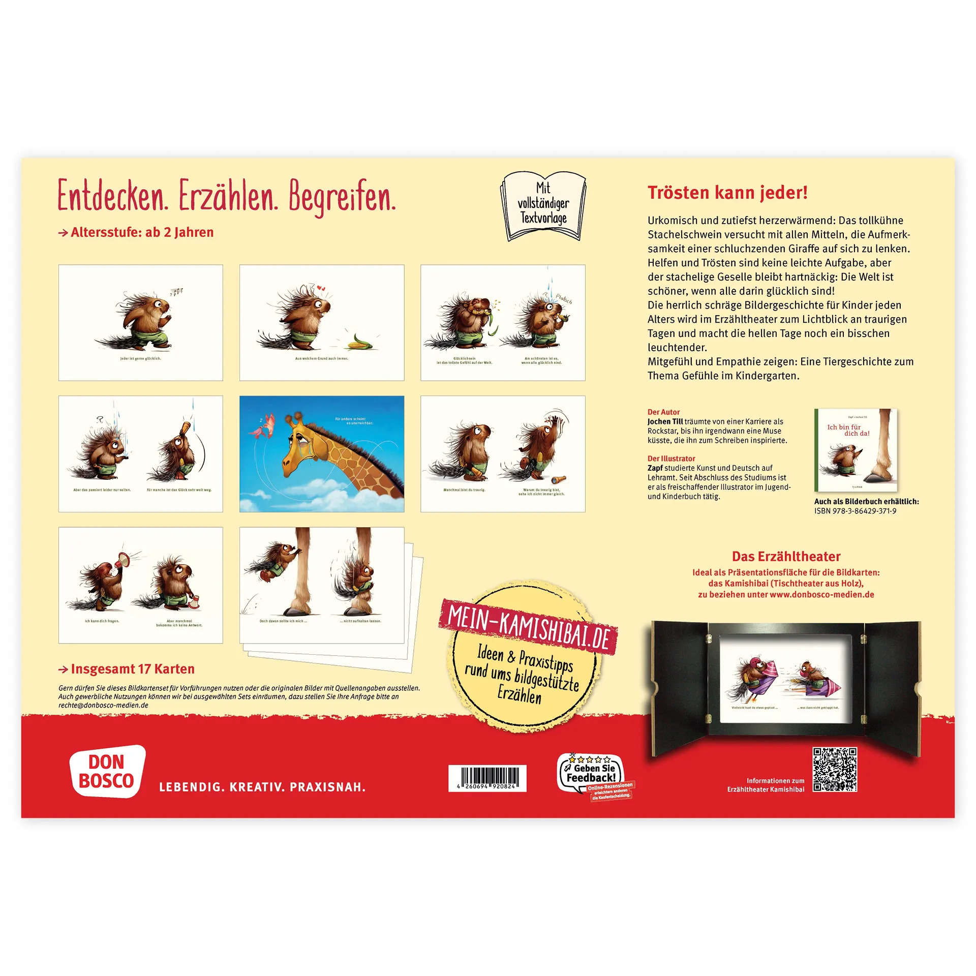 Bildergeschichten-Karten "Ich bin für Dich da", 17-tlg.