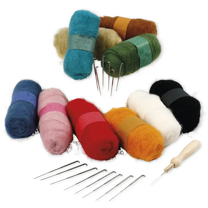 Anfänger-Set Nadelfilzen, 27-tlg.