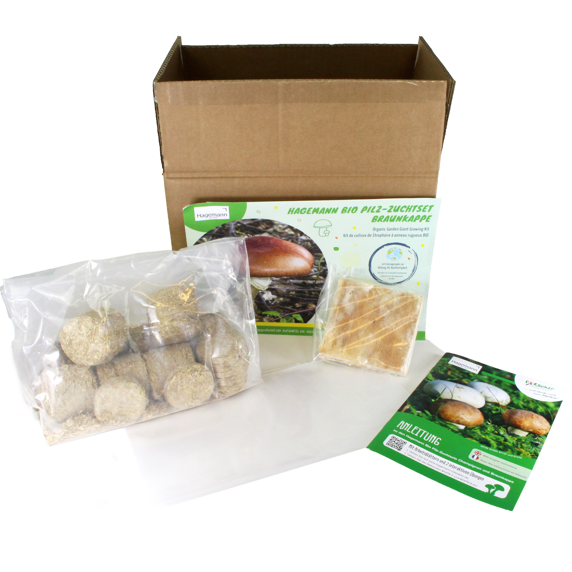 Hagemann Pilz-Zuchtset Braunkappe