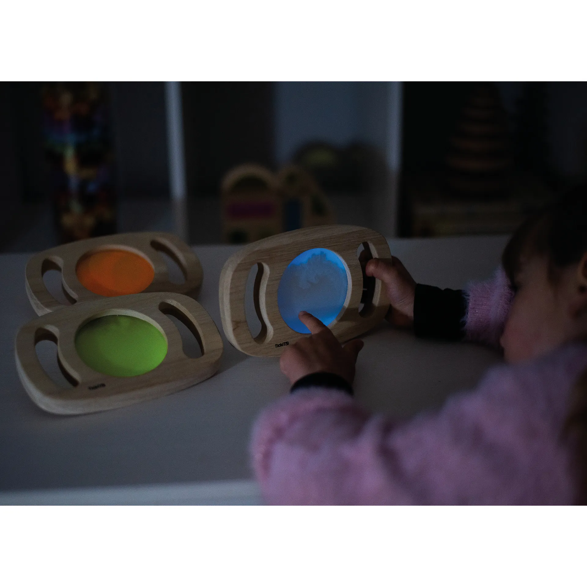 Leucht-Schaubilder, 3 Stück