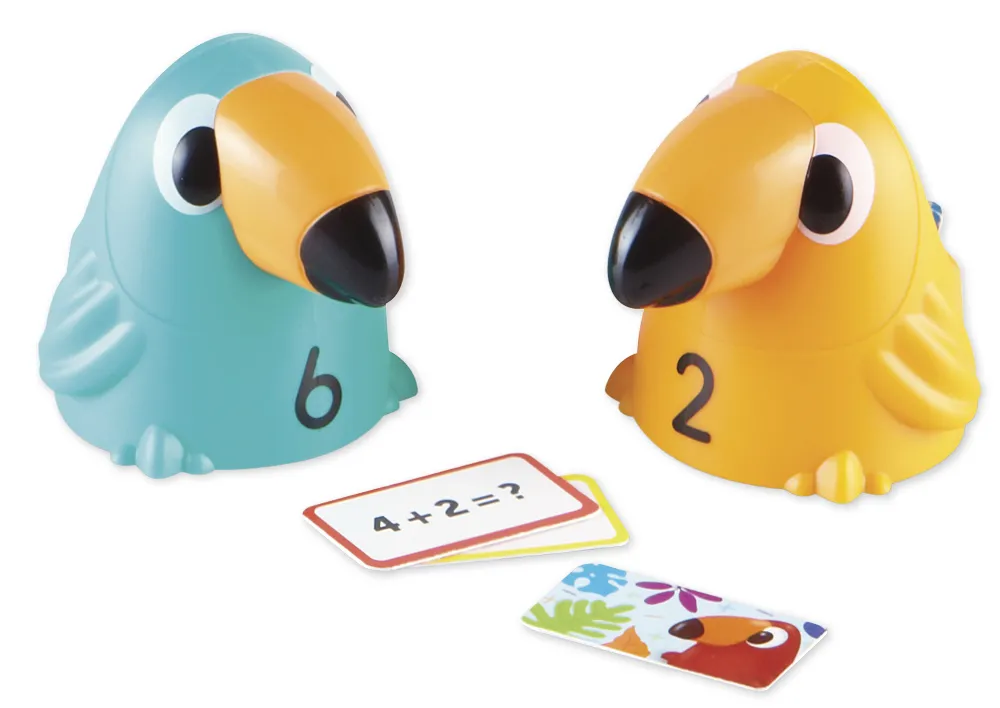 Tukane von 1-10, Erstes Zähl- und Rechenspiel, 130-tlg.